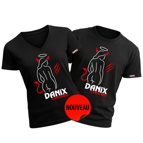 Tshirt LOVE HAS TWO SIDES [DANIX CENSORED]